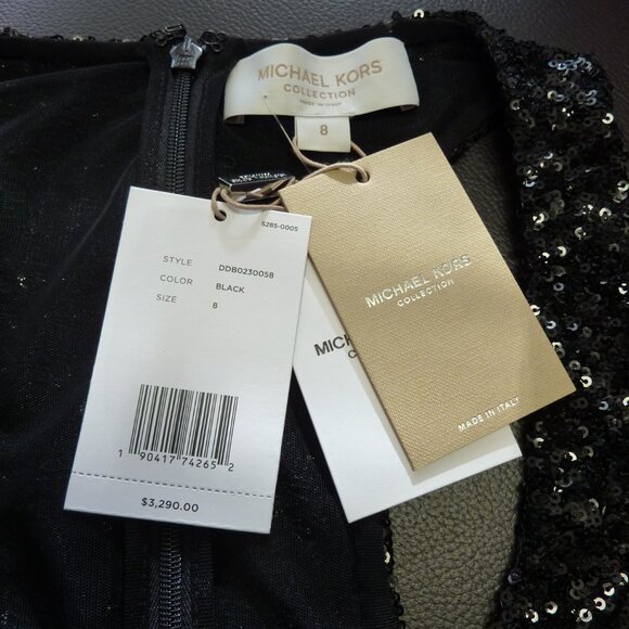 Michael Kors Collection Sequin Racerback Gown - Picture 13 of 13